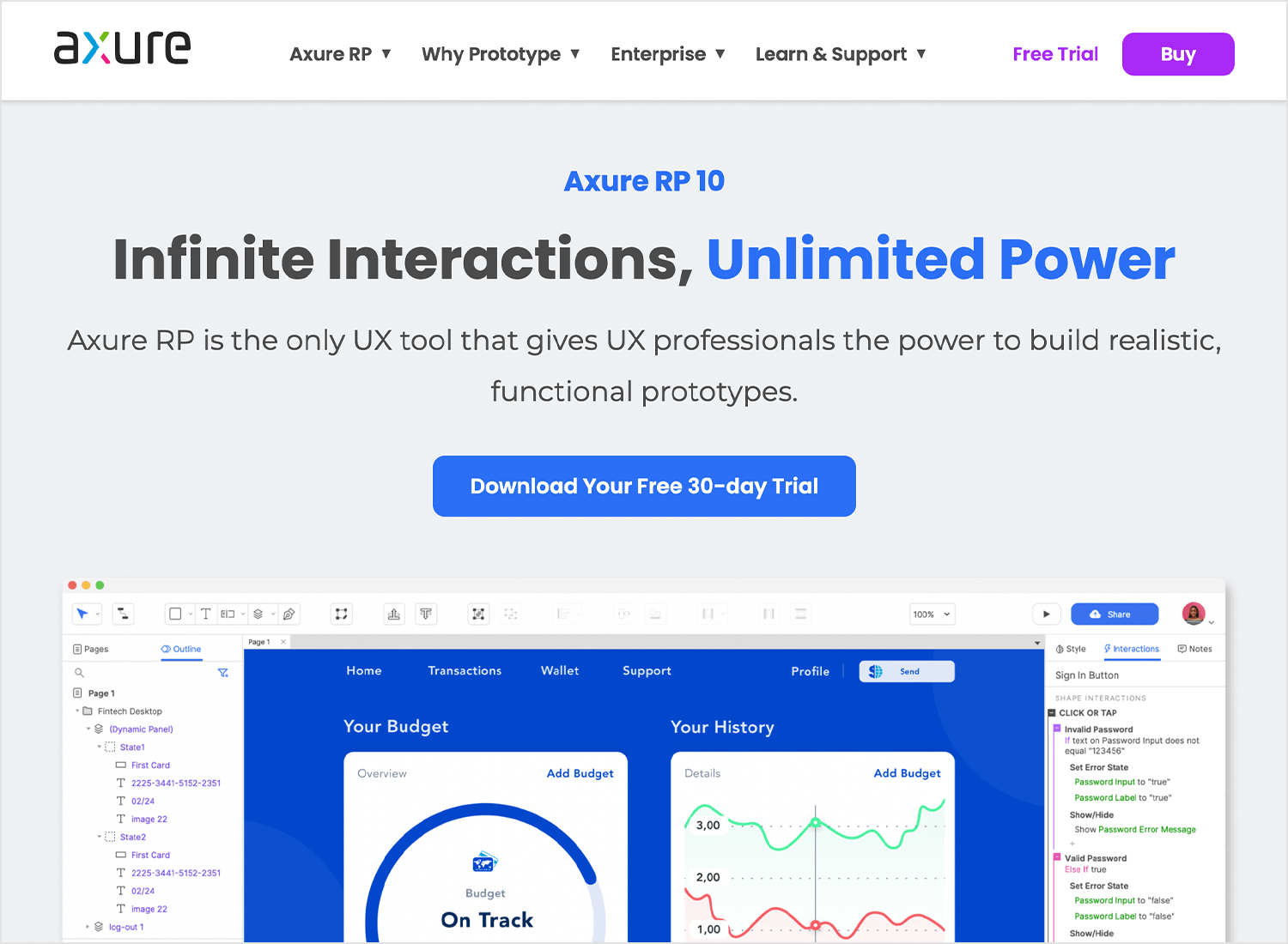 UXPin design tool combining code-backed components for interactive UX and UI projects.