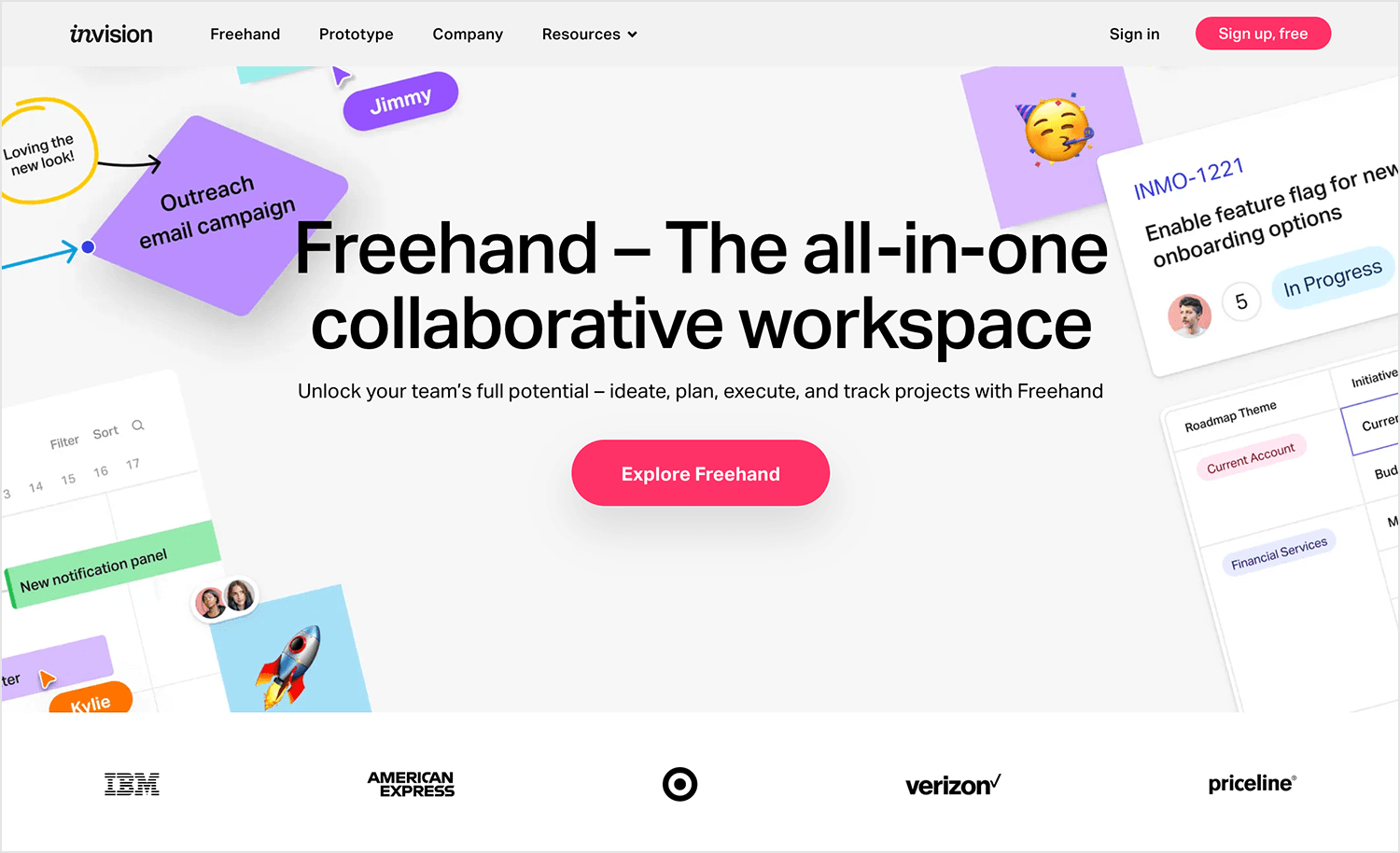 InVision platform for UX and UI design with advanced prototyping and team collaboration features