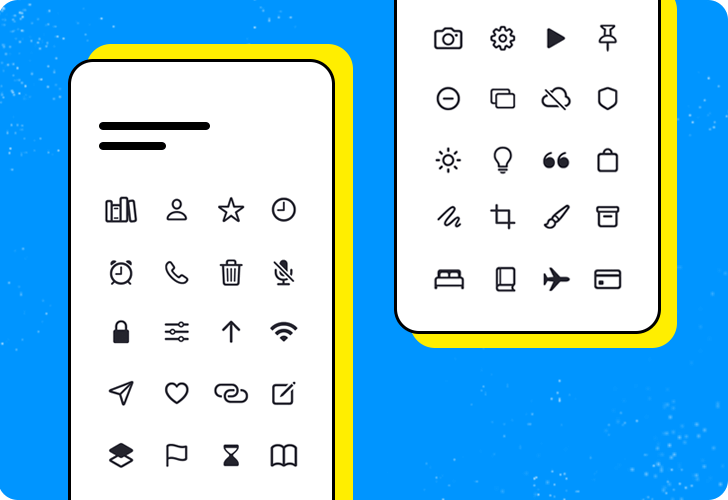 iOS Icons UI Kit