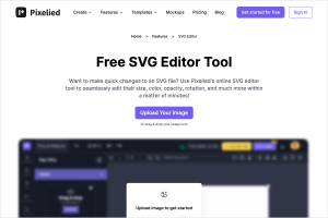 online svg editor pixelied