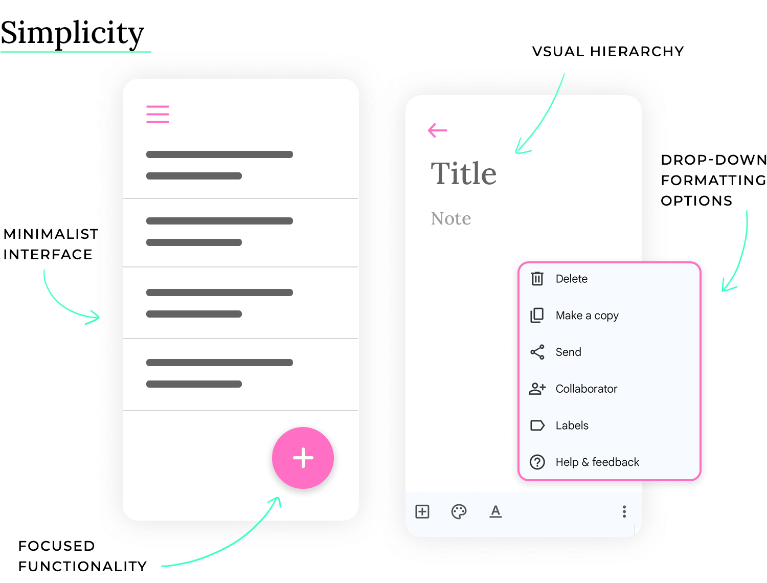 ui design principles simplicity